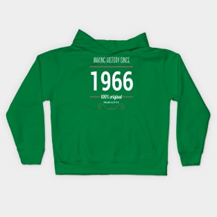 FAther (2) Making History since 1966 Kids Hoodie